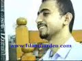 سامح يعلن إسلامه فى درس الشيخ محمود المصرى