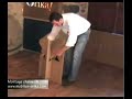 Montage de la chaise IXI du mobilier carton ORIKA! Montage de la chaise IXI du mobilier carton ORIKA!