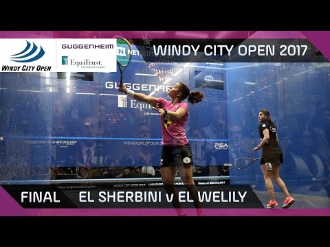 Squash: El Sherbini v El Welily - Windy City Open 2017 Final Highlights