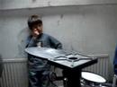 Jay on the drums