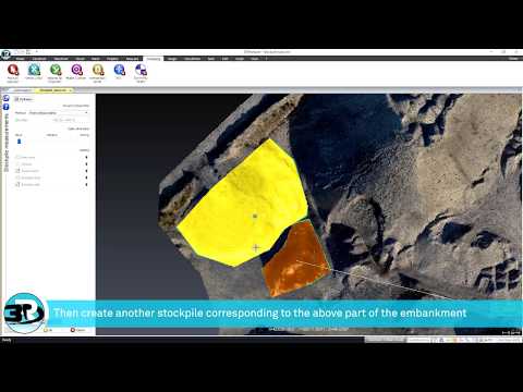 3DReshaper - Stockpile Measurements Tutorial