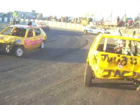 wscc 28-12-08 junior banger race heat 2