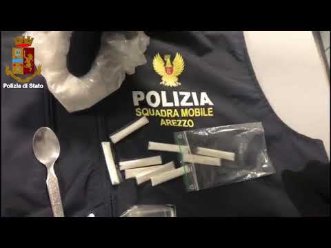 Polizia Arezzo, arresto spacciatore 74enne