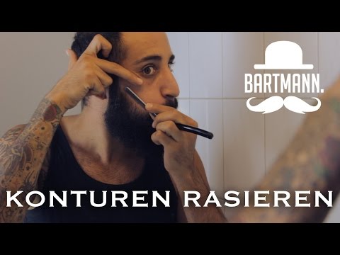 Konturen rasieren & trimmen | How-To by BARTMANN