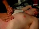 James Getting Waxed
