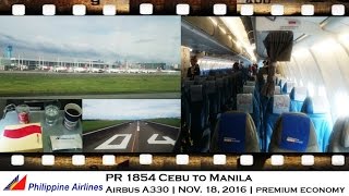 Trying Philippine Airline's Premium Economy from Cebu to Manila