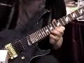 guitarist james murphy jamming to an original composition at the caparison guitars booth at namm 2006. he wrote the composition the night before and played it several times at the booth.