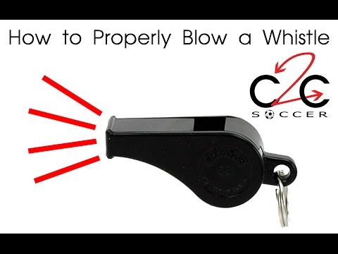 how to properly whistle