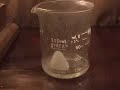 POTASSIUM METAL in FUMING HYDROCHLORIC ACID