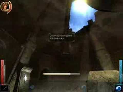 Lure it under the Portcullis