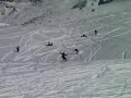 Group off-piste Les Arc Jan 09