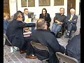 Antwerps Stadsbestuur op de straatkeien