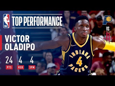 Video: Victor Oladipo Puts On A Show vs Houston | 2018 NBA Preseason