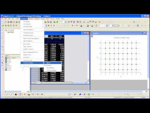 how to draw x y z graph