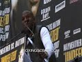 Floyd Mayweather at NYC Presser by Jose OnFire Aguirre