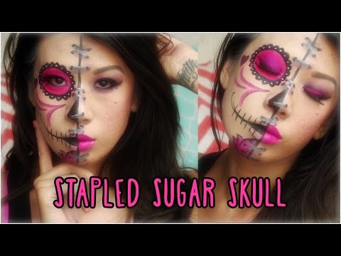 how to paint your face like a sugar skull