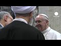 http://www.euronews.com/ there was reconciliation in the air in st peters. centuries of division were rolled away when pope francis greeted ecumenical patria...
