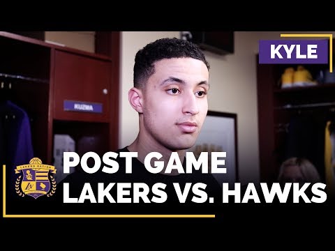 Video: Kyle Kuzma After Lakers Snap 9 Game Losing Streak In Win Over Hawks