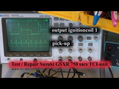 Suzuki GSXR750 sacs TCI-unit repair (32900-33E01 131800-6701)