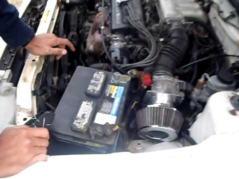 How to change a starter.