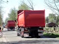 Martens Actros V8 & Geurts 164G, 124G
