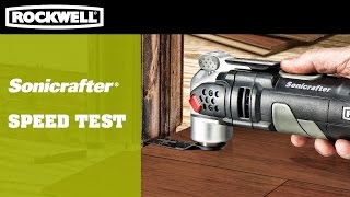 Oscillating Multi Tool | Rockwell Sonicrafter F50 Speed Test