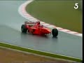 schumi incidente con coulthard e ai box si incavola