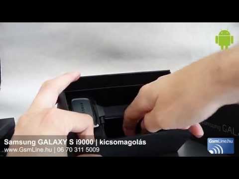 Samsung I9000 Galaxy S 8GB teszt vide�