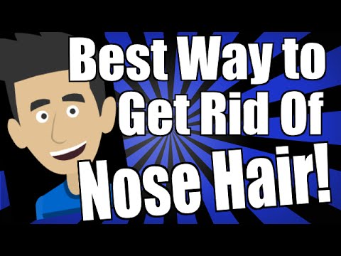 how to get rid nose hair