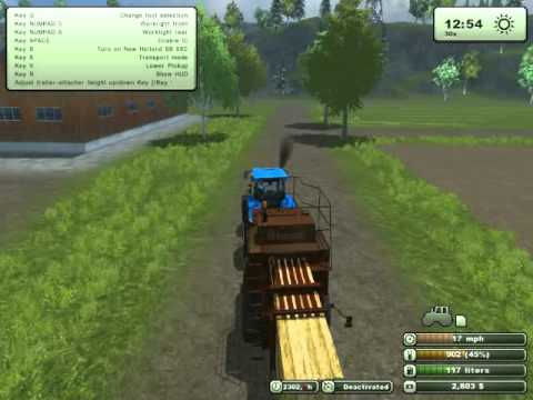 how to harvest hay farming simulator 2013