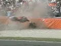 A motorcycle accident and a lucky guy