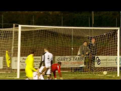 First floodlit football match at St Austell - Friday 27 January 2012
