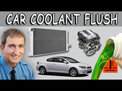 how to properly flush a radiator