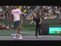Federer wants Agassi to Serve at 113 mph , Agassi serves 114 mph [1:05]
