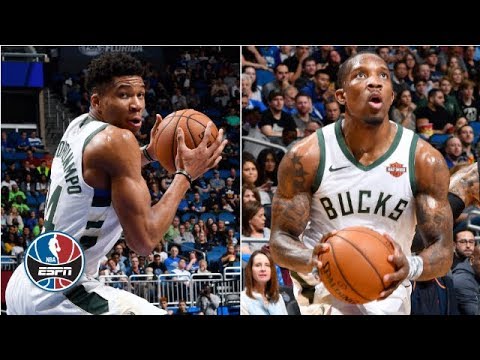 Video: Giannis Antetokounmpo, Eric Bledsoe combine for 55 in Bucks' win vs. Magic | NBA Highlights