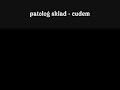 patolog sklad - cudem