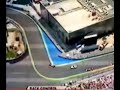 Helicopter view of Hamilton overtaking safety car, in the Valencia Gp 2010. This unfair move let him gain almost one lap on loyal ferraris. Hamilton was clever to understand that the time gained from this cheating, was worth the penalty. But I would like to succeed the faster, not who's better breaking the rules.