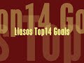 liasos top14 goals on pes6!  xbox 360 