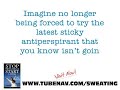 stop sweating and start living