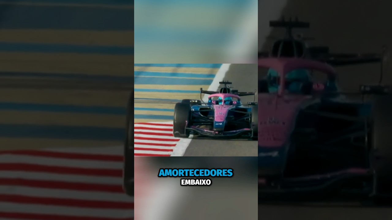 O SEGREDO da Alpine para 2026? 🤫 Asa que "TOMBA"! #f1 #formula1 #shorts