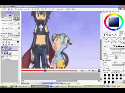 how to draw ikuto step by step