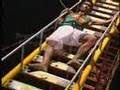 100 foot Bladed Knife Ladder Climb of Death Festival