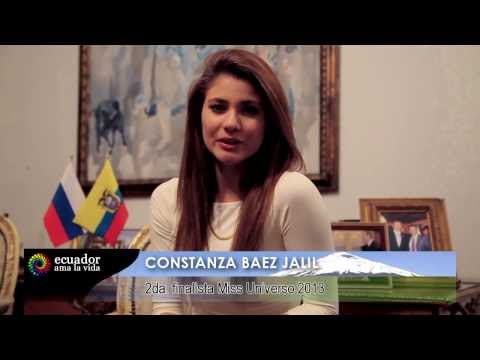 Miss Ecuador Constanza Baez se despide de Rusia Miss Ecuador Constanza Baez se despide de Rusia