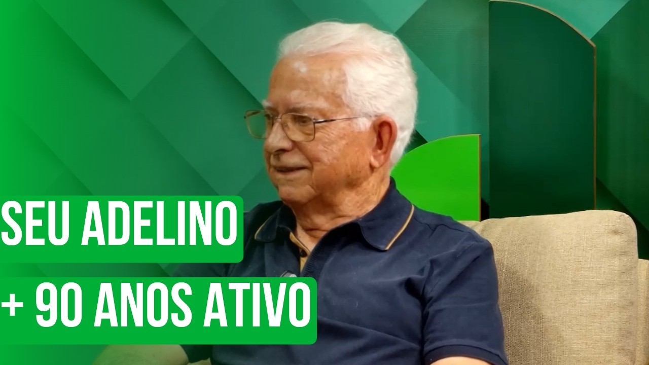 Seu Adelino: + 90 anos ativo