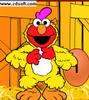 Elmo does the chicken dance(turn up volume)