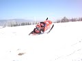 Polaris Snowmobile Crash Polaris Snowmobile Crash