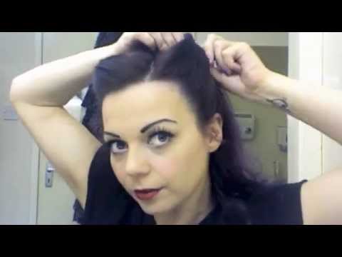 how to easy vintage hairstyles