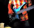 z playing distorted bass loop impro using kahler tremolo