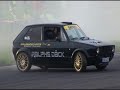 Gatebil 2007 - Burnout and drag - Rwd GOLF, Urquattro, S2