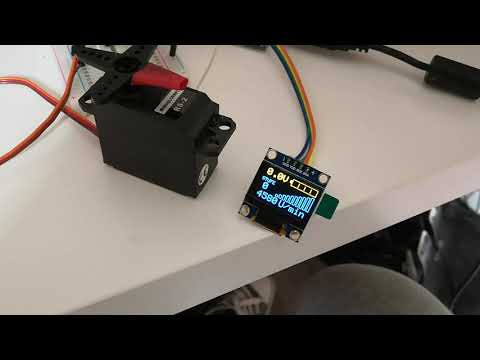 Motorsteller Teil 2 mit Display | Test mit Servo